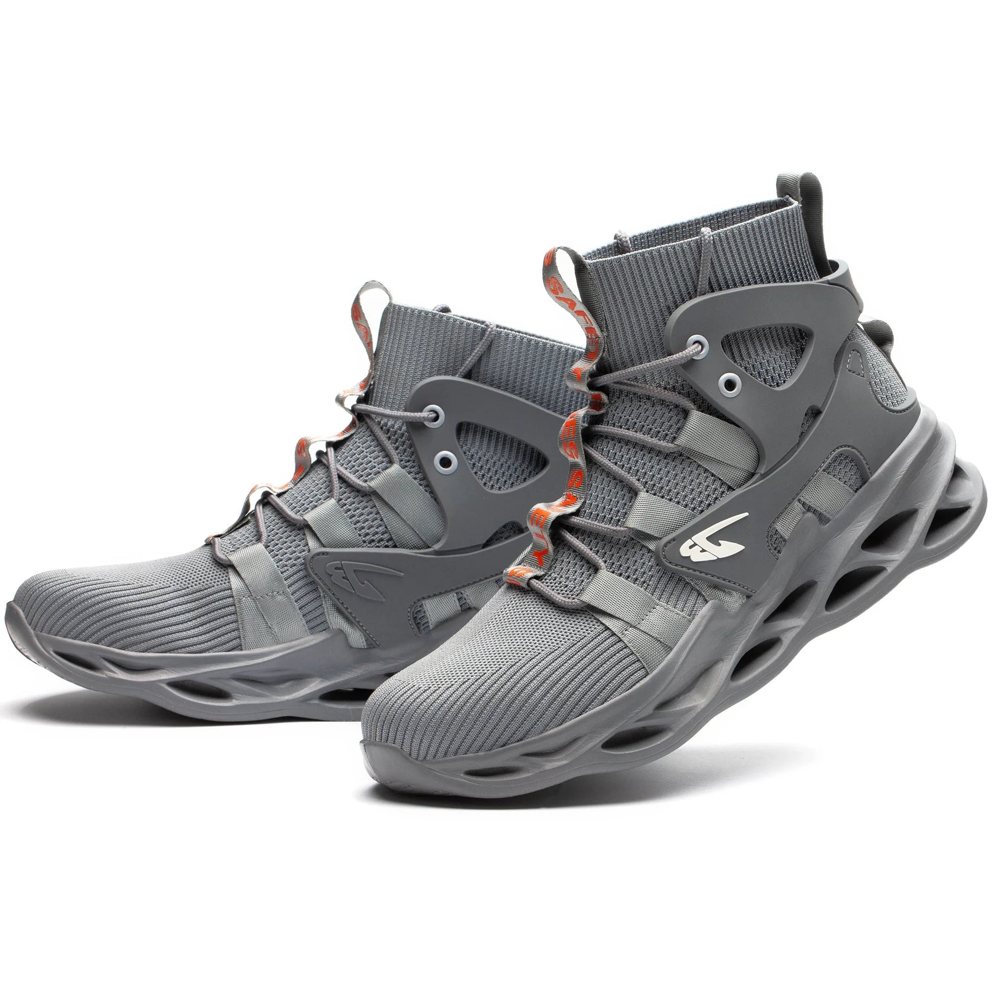 Indestructible Steel Toe Work Boots for Men Safety Shoe Size 12