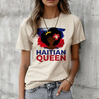 Haiti Tshirt Women Graphic Anime Streetwear T Shirt Female Y2K Harajuku Anime Clothing