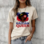 Haiti Tshirt Women Graphic Anime Streetwear T Shirt Female Y2K Harajuku Anime Clothing
