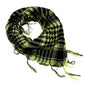Unisex Lightweight Plaid Tassel Arab Desert Shemagh Keffiyeh Scarf Wrap Pashmina