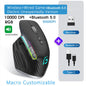 Rechargeable 2.4G Bluetooth Wireless Mouse Office Business 2.4G Wireless Ergonomic Mouse for PC Laptop