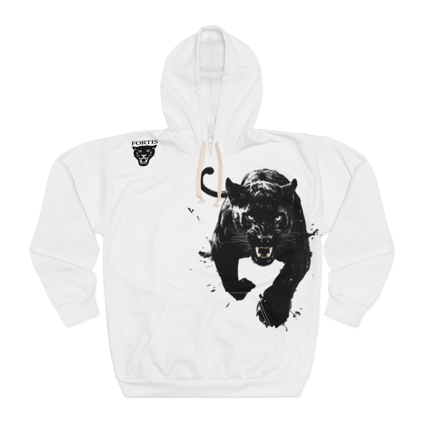 Panther Attack Hoodie — Fierce Black Panther Graphic Pullover