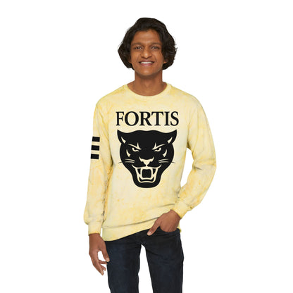 Fortis Panther Tie-Dye Crewneck Sweatshirt