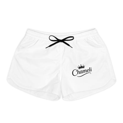 Women's Casual Shorts with 'Chameli' Crown Logo - Comfortable Lounge & Sleepwear