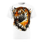 Fierce Tiger Unisex Tee, Graphic Tee for Animal Lovers, Cool Summer Shirt, Wildlife Gift, Unique Fashion Statement