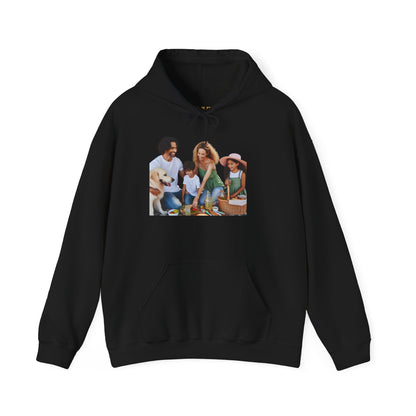 Family Fun Hooded Sweatshirt, Cozy Unisex Sweatshirt, Family Gathering Gift, Casual Hooded Top, Everyday Comfort Wear