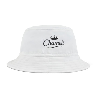 Crowned Charm Bucket Hat | Personalized Summer Accessory, Gift for Him/Her, Beachwear, Festival Hat, Stylish Sun Protection