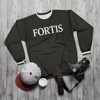 Fortis Sweatshirt — Classic Bold Text Crewneck
