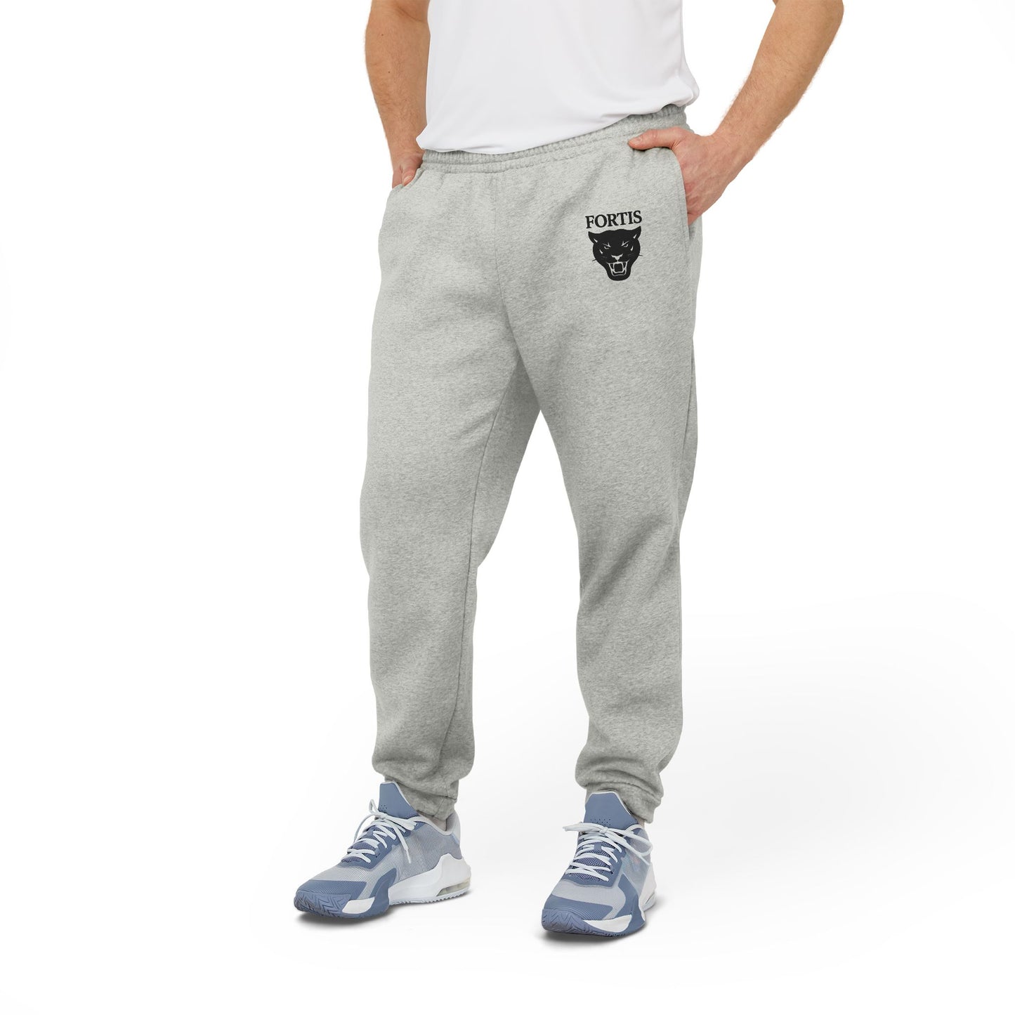 Cozy Unisex Fleece Joggers for Relaxed Style, Casual Wear, Athleisure, Workout, Gift for Him/Her