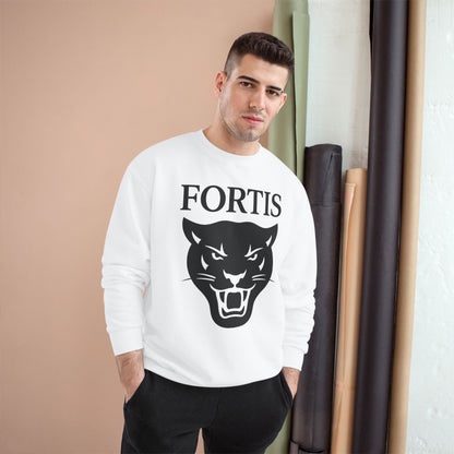 Fortis Panther Sweatshirt — Athletic Crewneck with Bold Panther Graphic