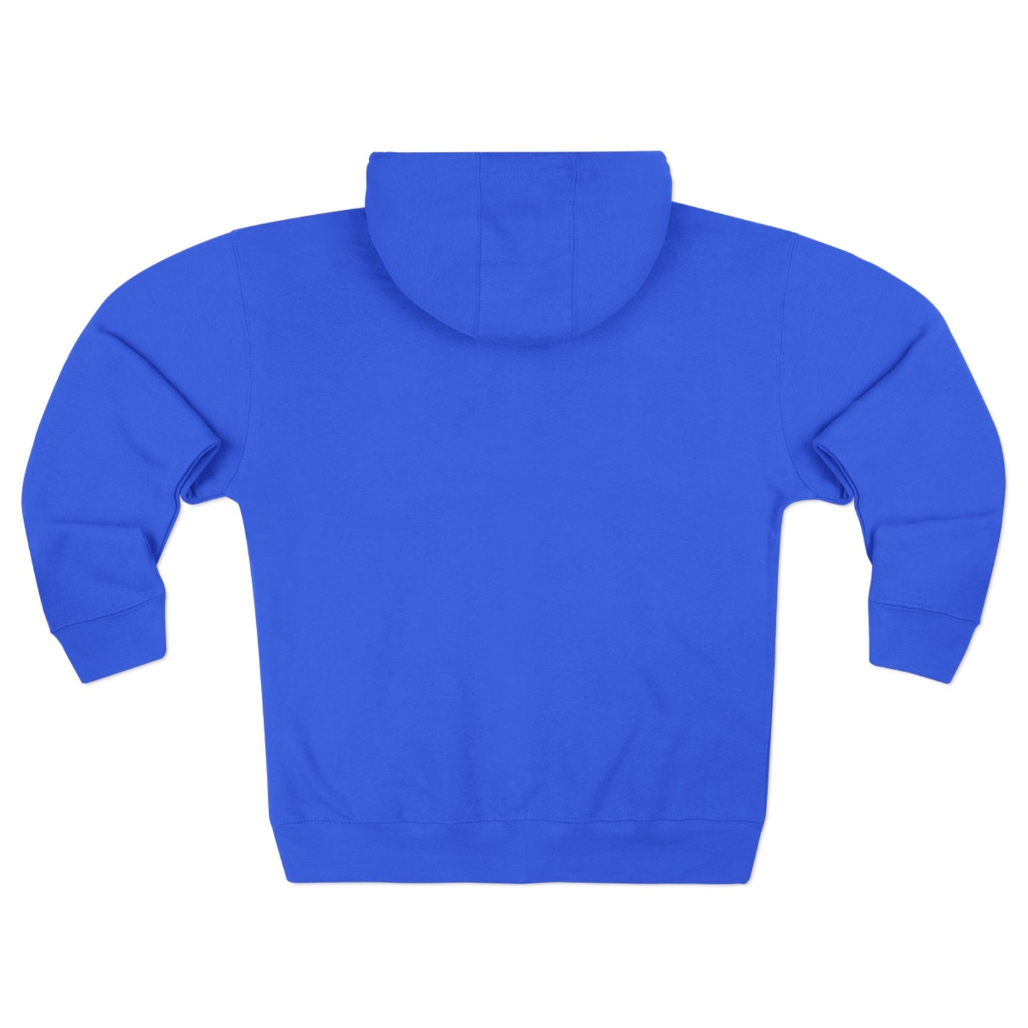 Fortis Zip Hoodie — Classic Minimalist Text Zip-Up Hoodie
