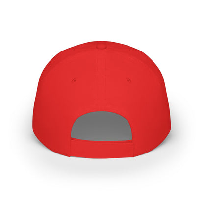 USA Low Profile Baseball Cap — Patriotic Red Hat for 4th of July & Everyday Wear