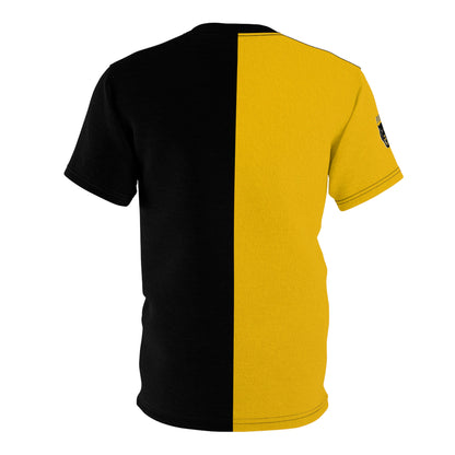 Fortis Panther Tee — Bold Black & Gold Graphic T‑Shirt