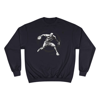 Basketball Dribble Champion Sweatshirt — Athletic Crewneck for Players & Fans