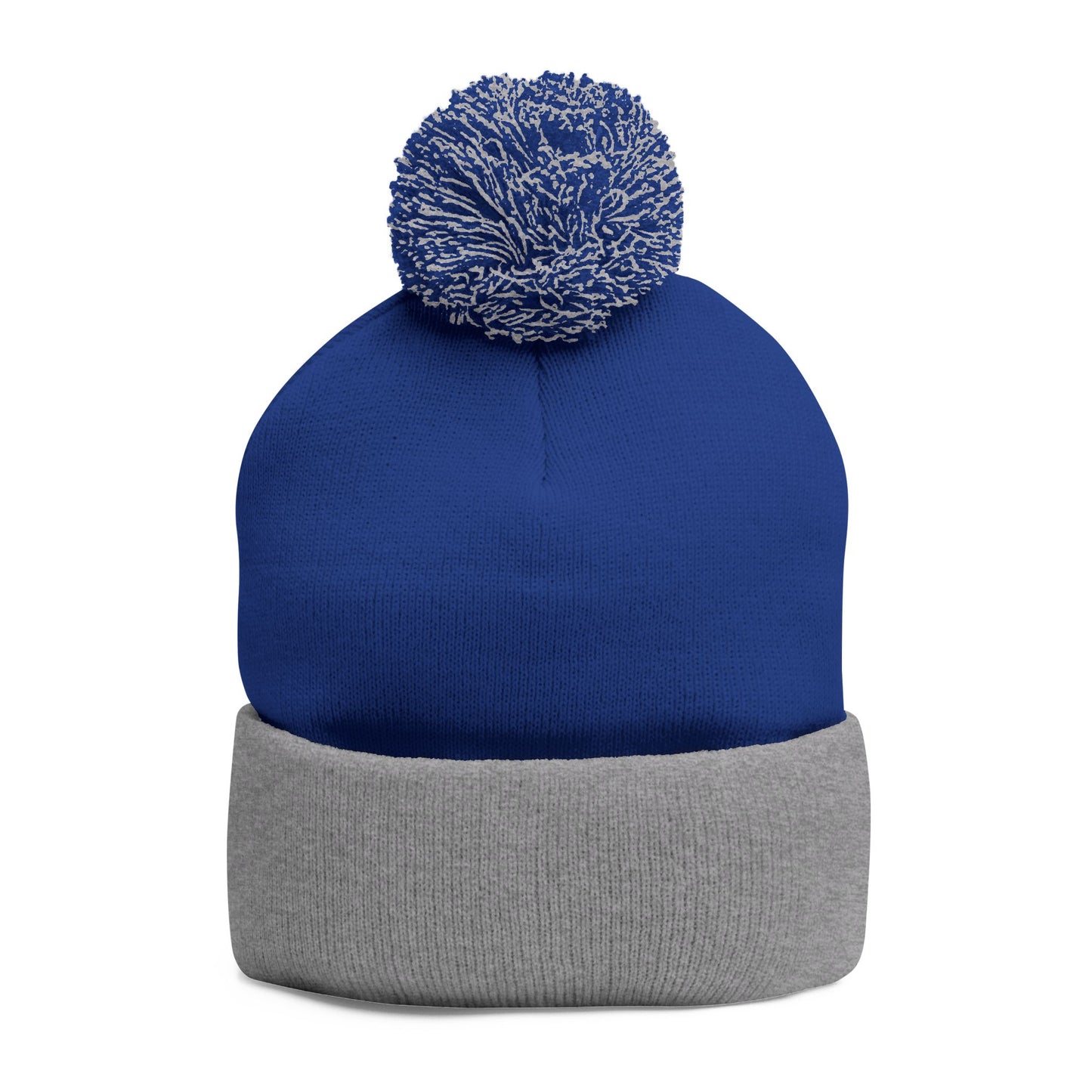 Embroidered Pom-Pom Beanie — FORTIS Panther Knit Cap