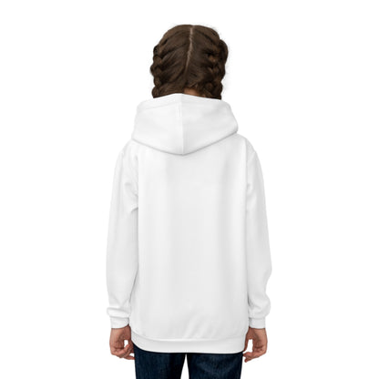 Kids Hoodie — 'I Love My Mommy Very Much' Circular Text Graphic
