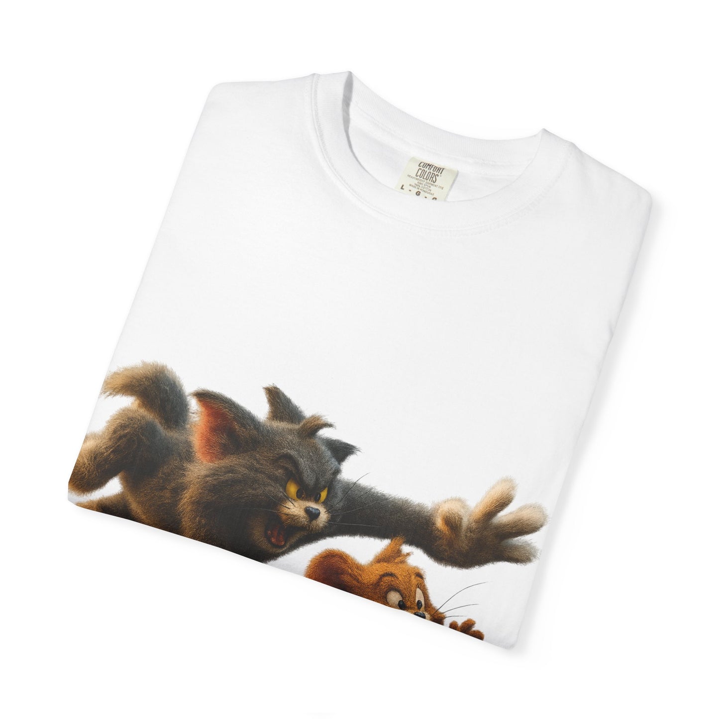 Vintage Cartoon Animals T-shirt, Cool Graphic Tee for Kids & Teens, Family Matching Outfits, Gifts for Cartoon Lovers, Unisex Tee