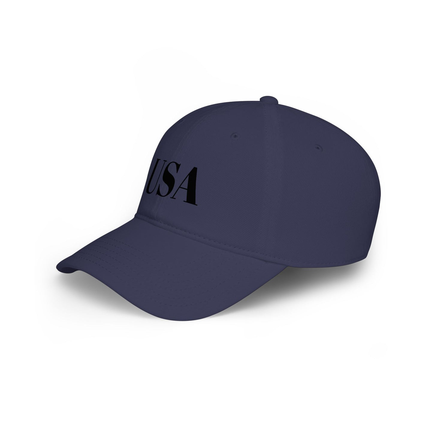 USA Low Profile Baseball Cap — Patriotic Red Hat for 4th of July & Everyday Wear