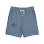 Sweat Shorts — 'Chameli' Crown Logo Lightweight Fleece Lounge Shorts