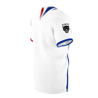 France Soccer Jersey Tee — Tricolor Football Fan Shirt