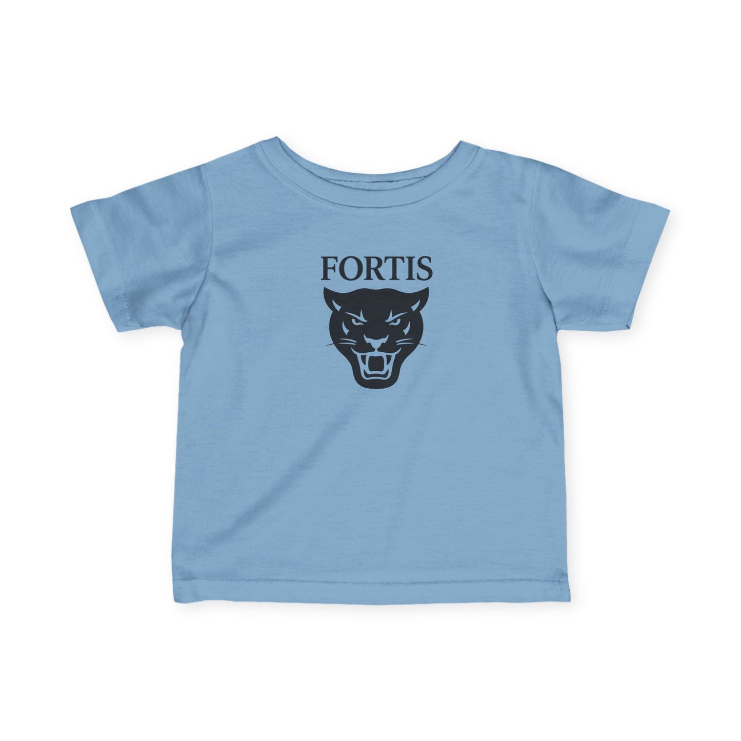 Infant Tee - 'FORTIS' Panther Logo Baby Shirt