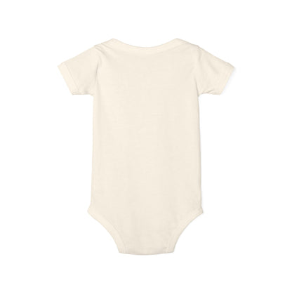 Fortis Panther Infant One-Piece Bodysuit – Cute Minimal Baby Onesie