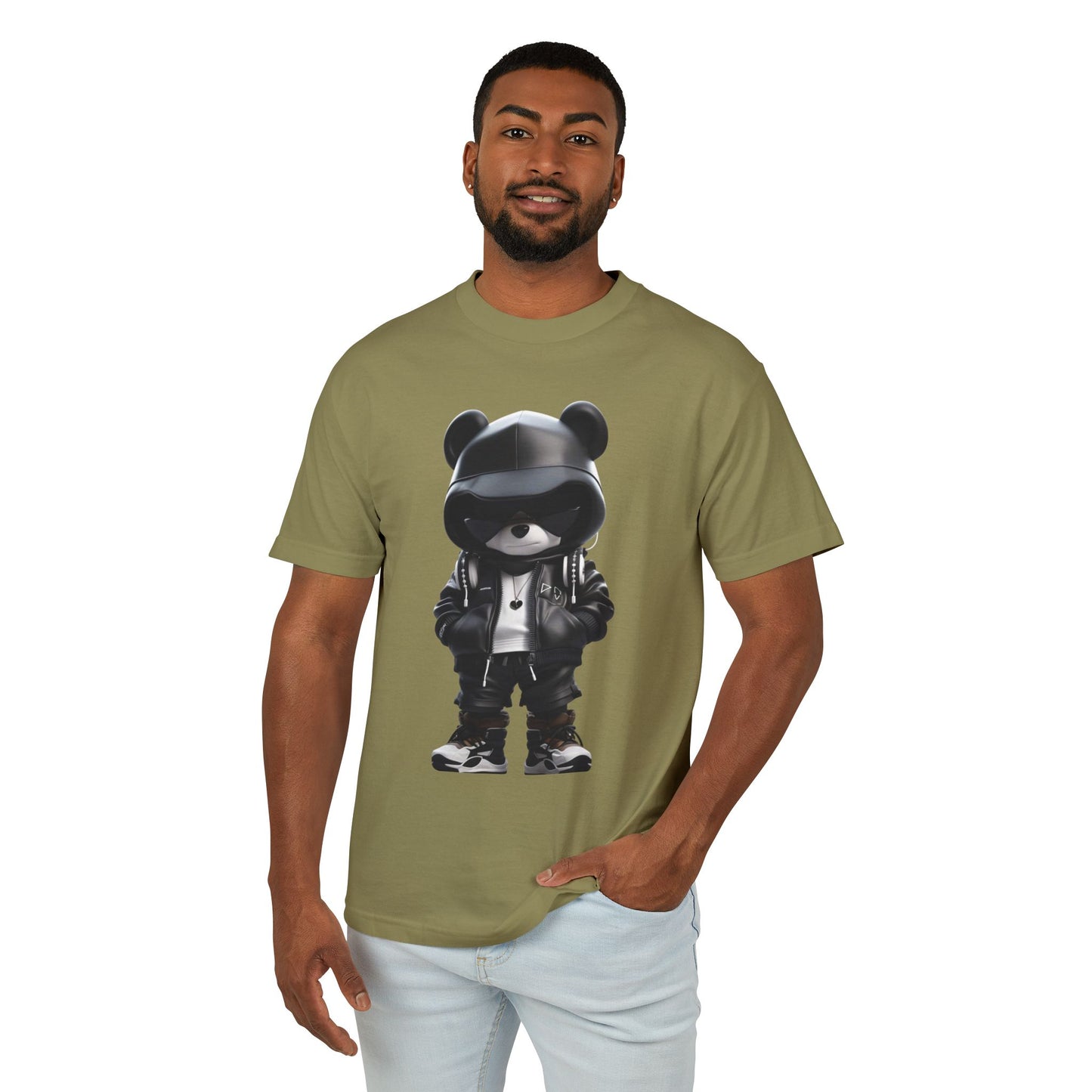 Bear Hoodie Graphic Tee