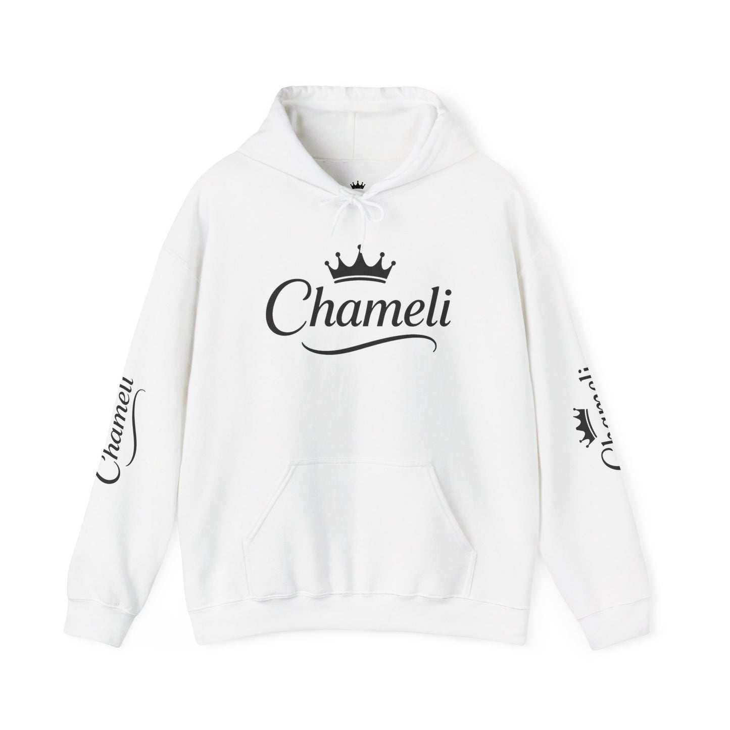 Crown Logo Hoodie | Cozy Unisex Sweatshirt for Casual Wear, Gift for Friends, Birthday Present, Everyday Comfort, Stylish Layering