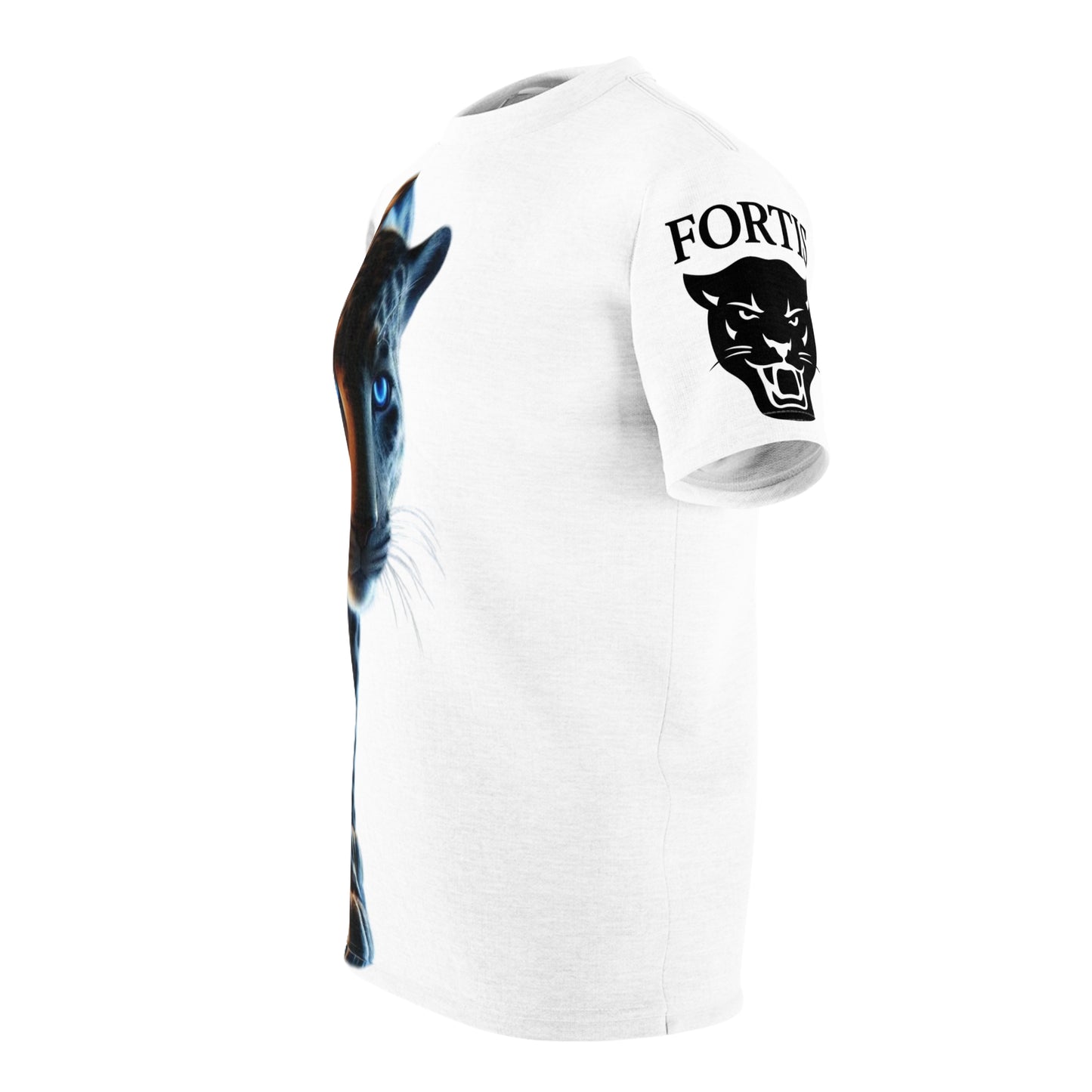 Leopard Print Unisex Tee - Bold Animal Graphic AOP Shirt