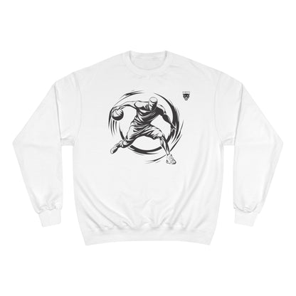 Basketball Dribble Champion Sweatshirt — Athletic Crewneck for Players & Fans