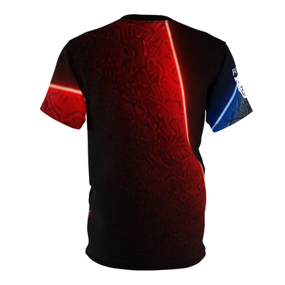 Haiti Soccer Tribute Tee — World Cup Trophy & Flag All-Over Print