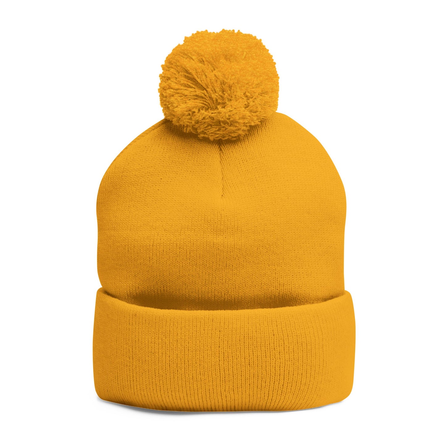Embroidered Pom-Pom Beanie — FORTIS Panther Knit Cap