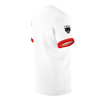 USA Shield Stripe Tee — Patriotic Eagle Soccer Jersey