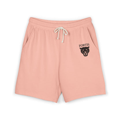 Fortis Panther Sweat Shorts — Lightweight Garment-Dyed Fleece