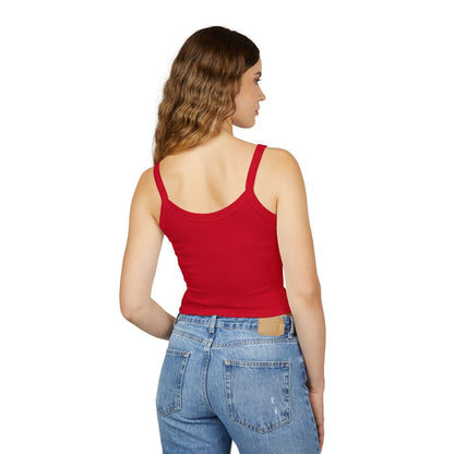 Chamel Crown Logo Spaghetti Strap Tank