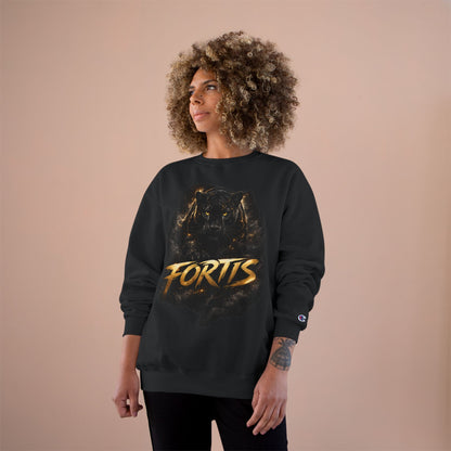 Fortis Bear Sweatshirt — Bold Graphic Pullover for Athletes & Streetwear