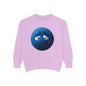 Sad Blue Emoji Sweatshirt – Cute Tear Drop Face Graphic Crewneck