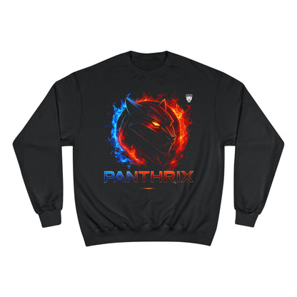 Panthrix Flame & Ice Logo Sweatshirt — Gamer Crewneck