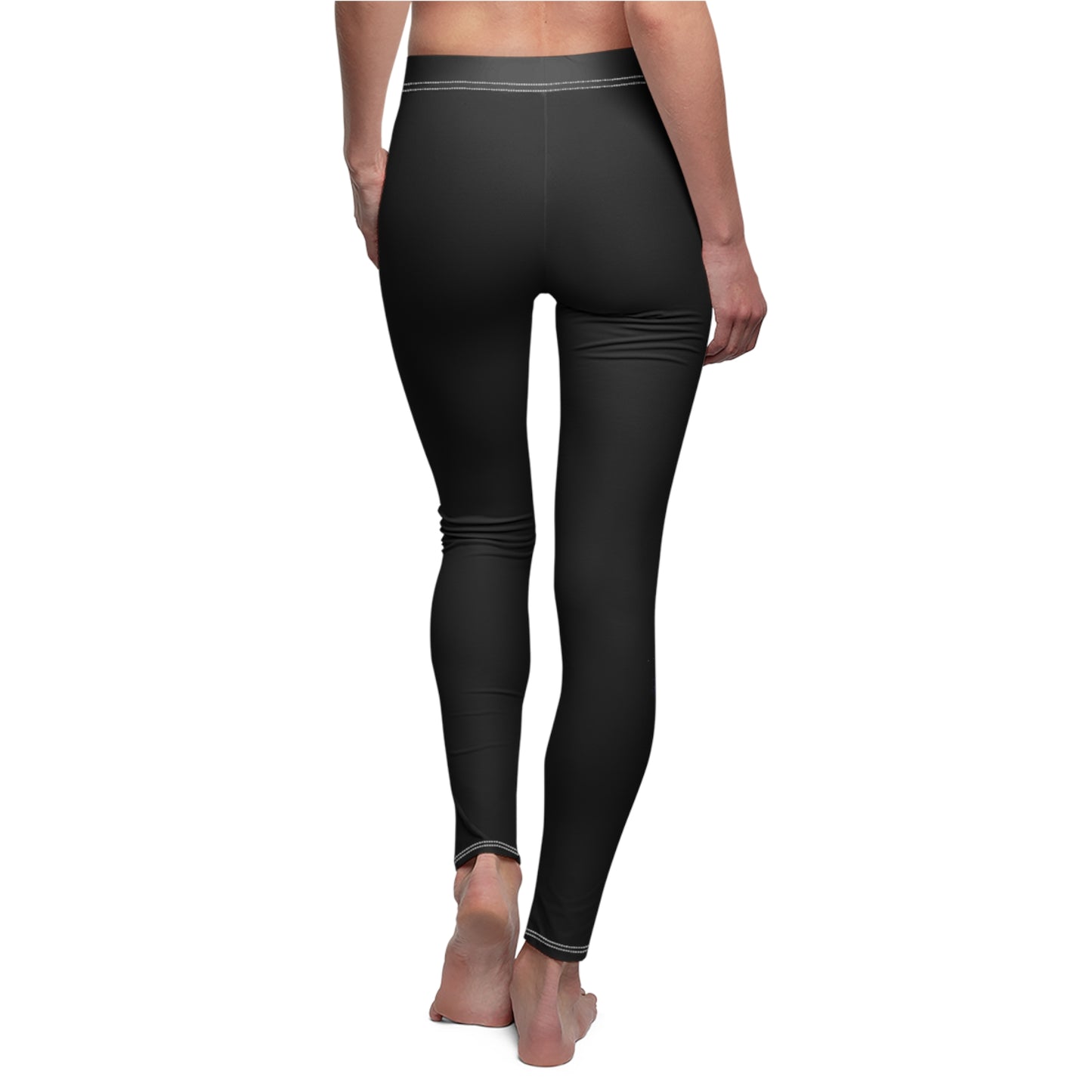 Trendy Women's Casual Leggings with Custom Print