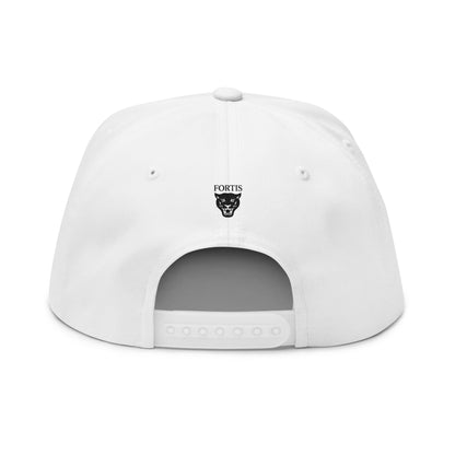 Fortis Panther Flat Bill Cap — Embroidered Snapback Hat
