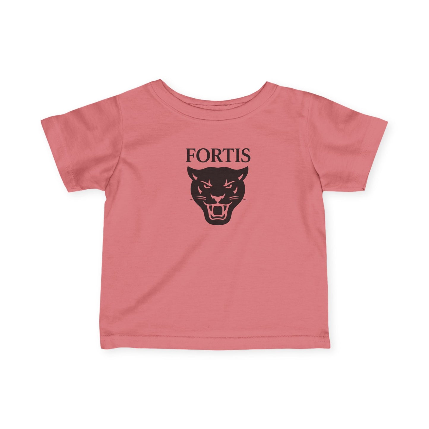 Infant Tee - 'FORTIS' Panther Logo Baby Shirt