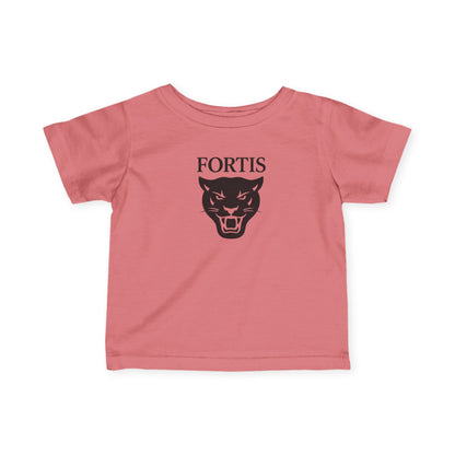 Infant Tee - 'FORTIS' Panther Logo Baby Shirt