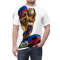 Haiti World Cup Trophy Soccer Tee — Haitian Flag Football Shirt