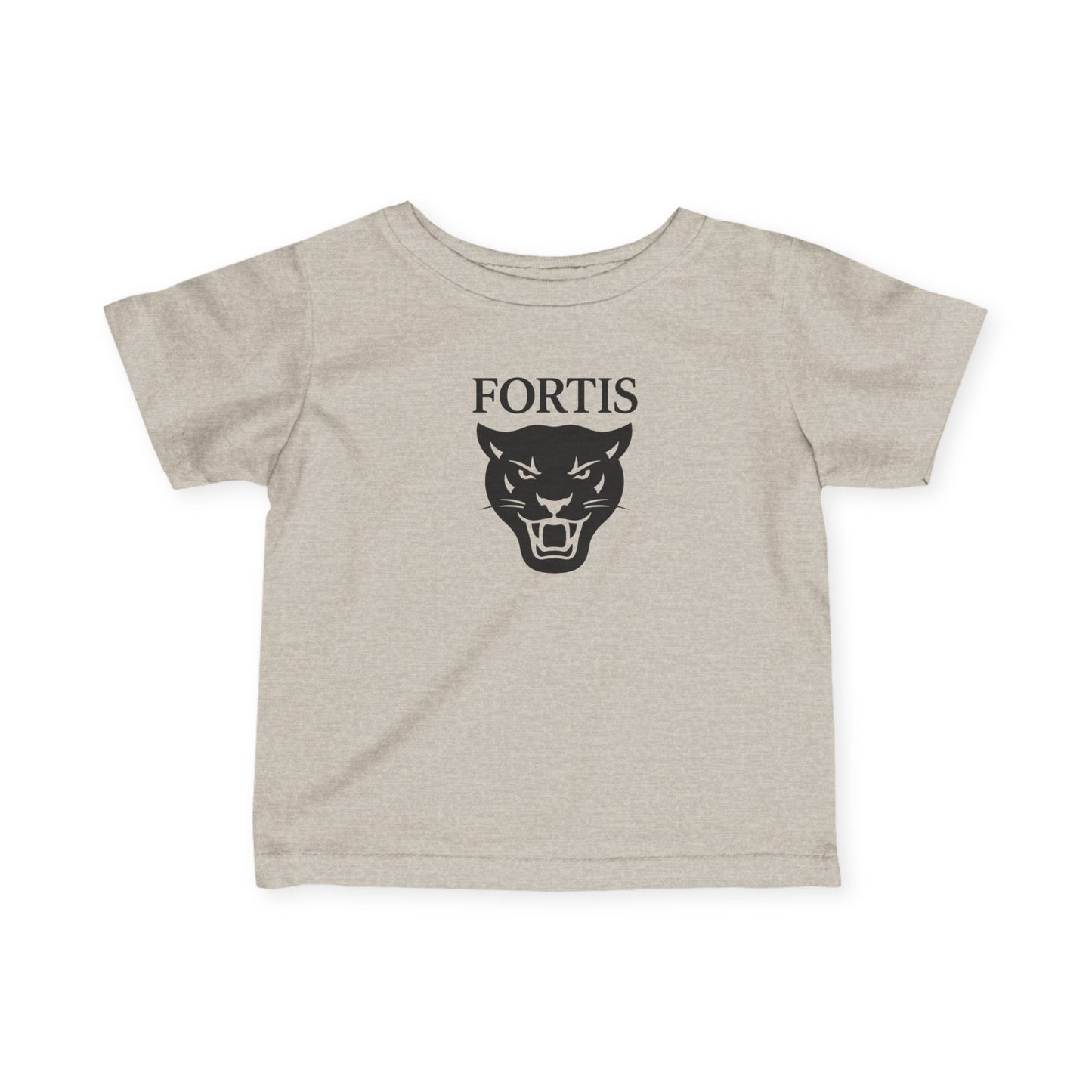 Infant Tee - 'FORTIS' Panther Logo Baby Shirt