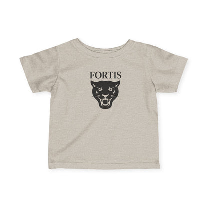 Infant Tee - 'FORTIS' Panther Logo Baby Shirt