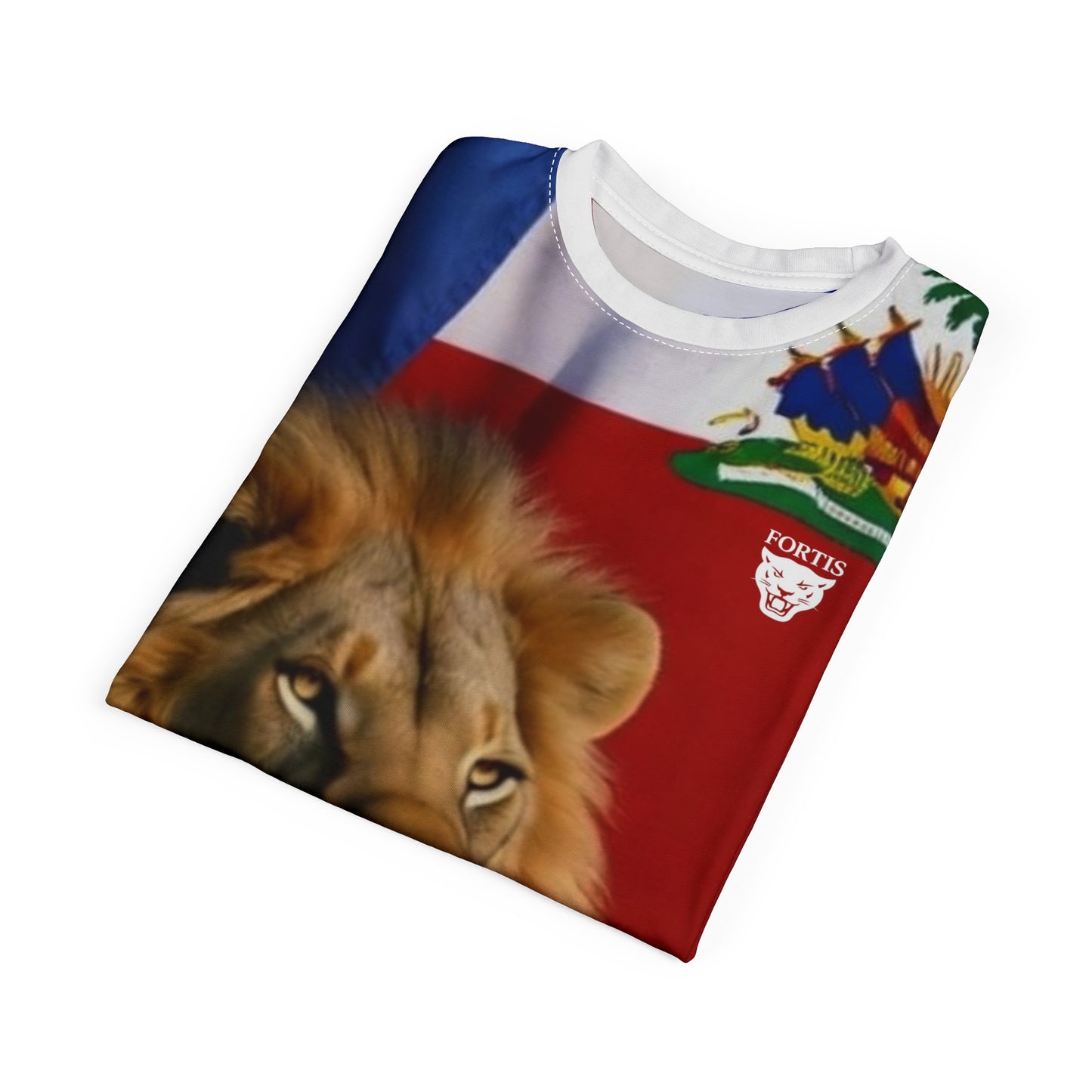 Haiti Lion Soccer Jersey — All-Over Print Tee