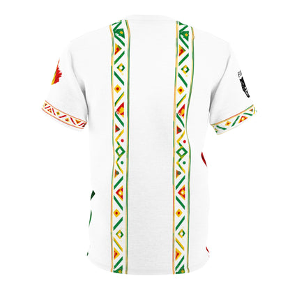 SENEGAL Flag Brushstroke Tee — SENEGAL Pride All-Over Print Shirt