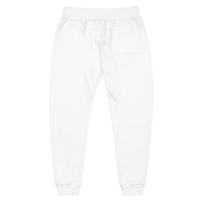 Embroidered 'Channel' Fleece Sweatpants — Cozy Casual Joggers
