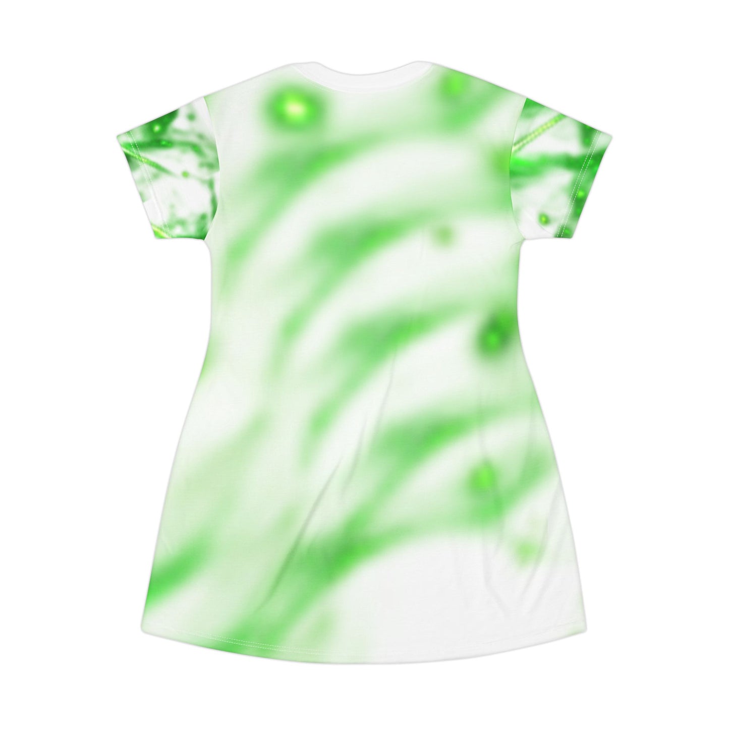 Chameli Green Lightning All-Over Print T-Shirt Dress