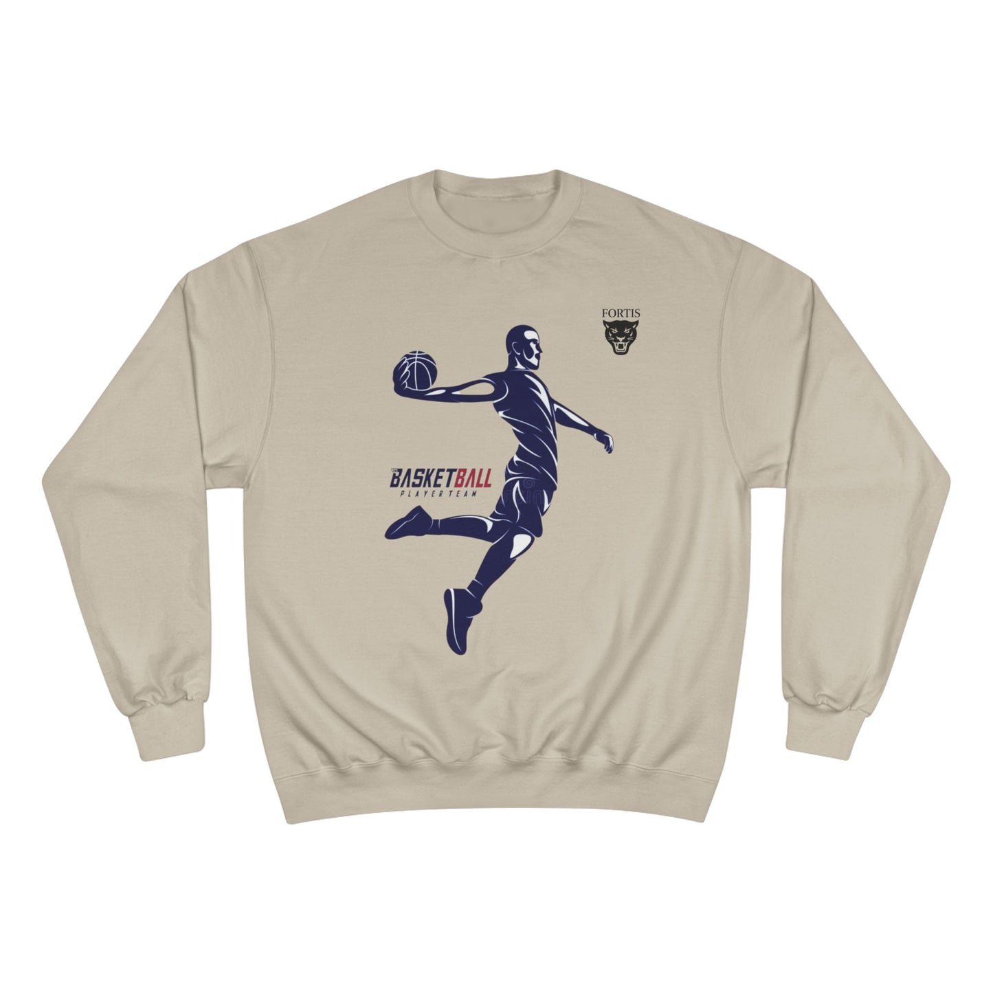 Basketball Dunk Champion Sweatshirt - Men's Athletic Crewneck